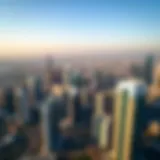Aerial view of Dubai's skyline featuring iconic Hamilton developments