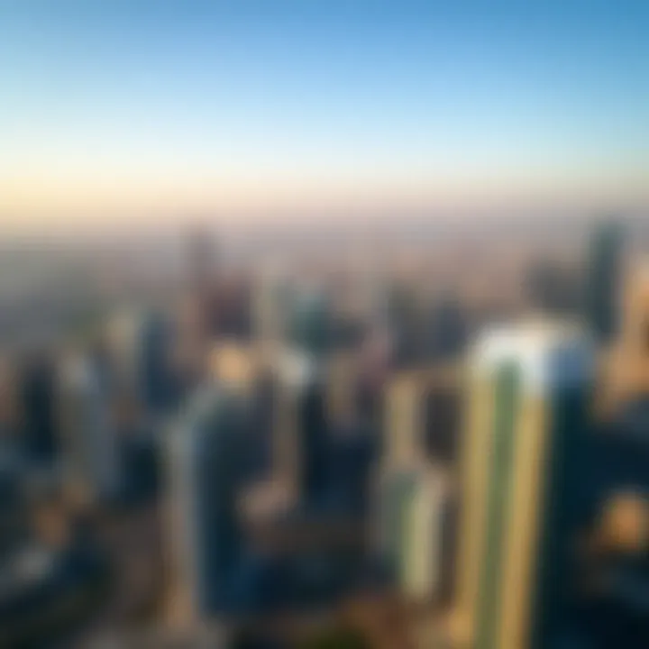 Aerial view of Dubai's skyline featuring iconic Hamilton developments