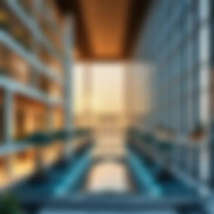 Innovative architectural design of a Hamilton building in Dubai