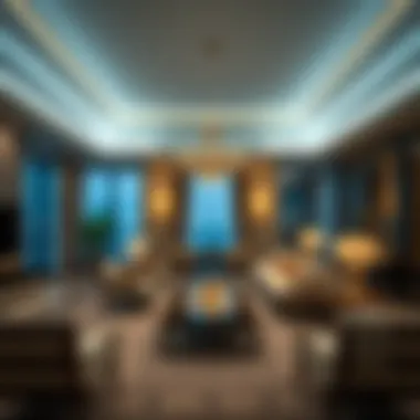 Luxurious interior design of a Hamilton property in Dubai