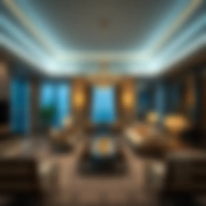 Luxurious interior design of a Hamilton property in Dubai