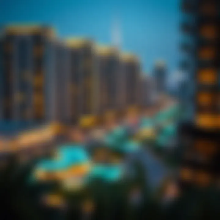 Investment opportunities map highlighting Hamilton projects in Dubai