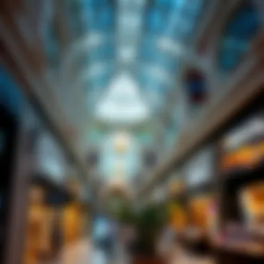 Diverse Retail Shops at Ibn Battuta Mall A vibrant marketplace within Ibn Battuta Mall filled with diverse retail shops