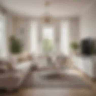 Elegant Living Room Setup An elegant living room setup featuring IKEA furniture and decor