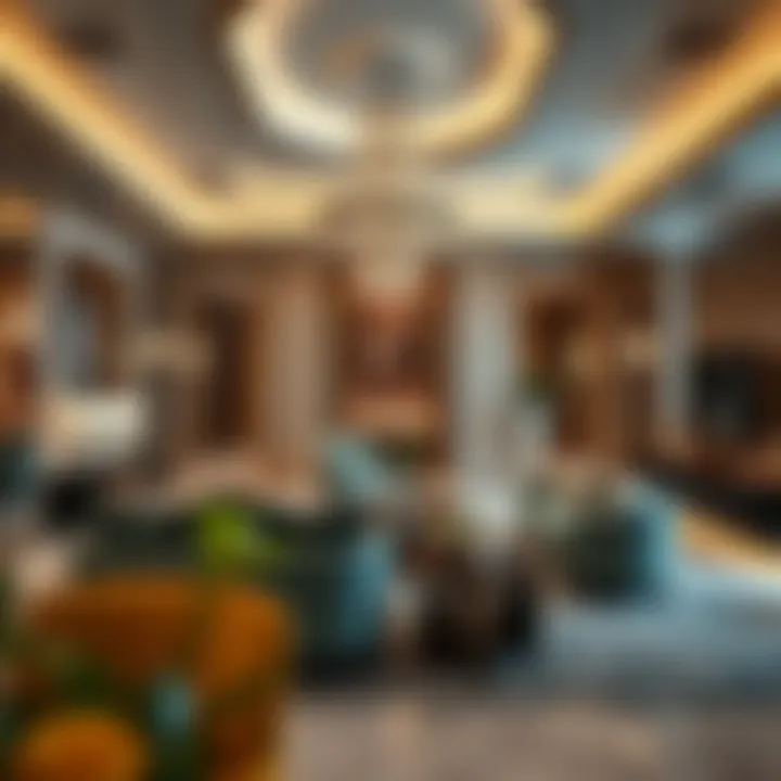 Luxurious Interior of Marjan Residence Elegant interior design of a high-end residence in Marjan