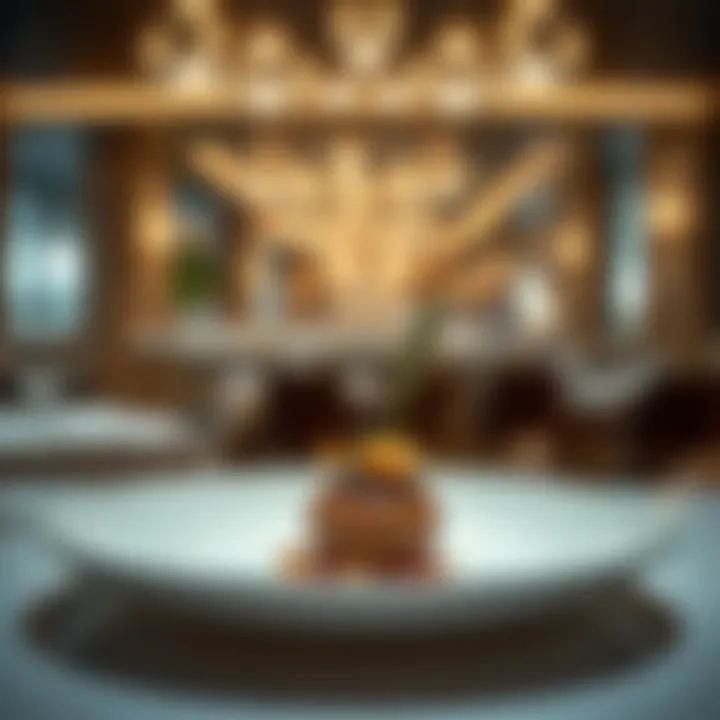 Chef's signature dish with unique ingredients