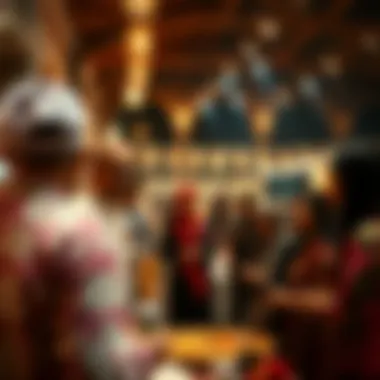 Cultural Integration: Expats Embracing Local Traditions Cultural event in Dubai highlighting the integration of expatriates into local traditions.