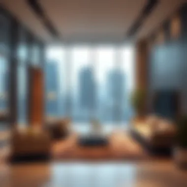 Contemporary Office Setting for Real Estate A modern office environment for real estate professionals