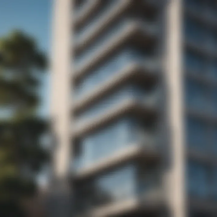 Stunning architectural view of Nopoli Tower