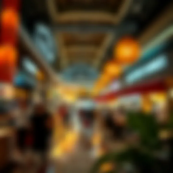 Atmospheric Delight: The Vibe of the Food Court Ambiance of the Oasis Mall Food Court