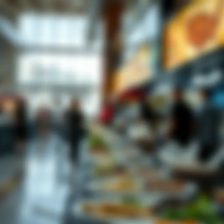 A Taste of the World: Culinary Diversity Local and international cuisine representation