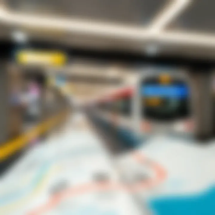 Comprehensive Overview of Dubai Metro Lines Map highlighting various lines of the Dubai Metro network