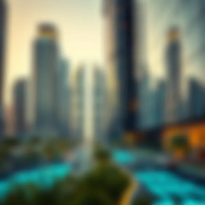 Economic Trends: Analyzing Market Dynamics A visualization of economic trends impacting Dubai's real estate market