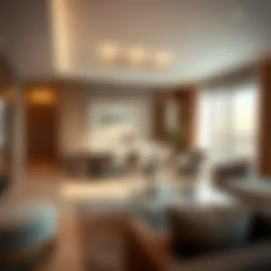 Luxury Redefined: Inside Oro24 Developments Interior of a luxurious Oro24 apartment highlighting contemporary design