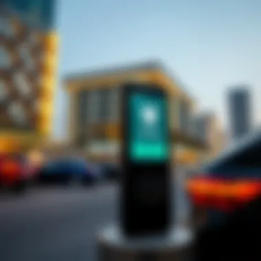 Mobile payment app for parking in Dubai