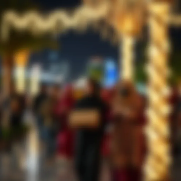 Unity in Diversity During UAE Holidays Diverse community celebrating in the UAE