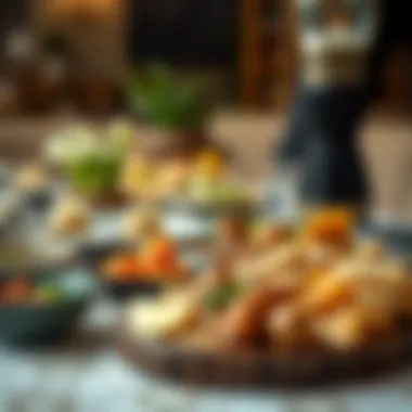 Culinary Delights of Iftar Traditional Iftar spread showcasing cultural delicacies