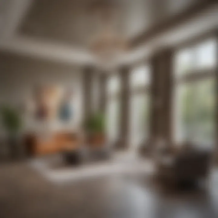 An elegant interior shot of a property by Reportage Properties LLC illustrating quality design