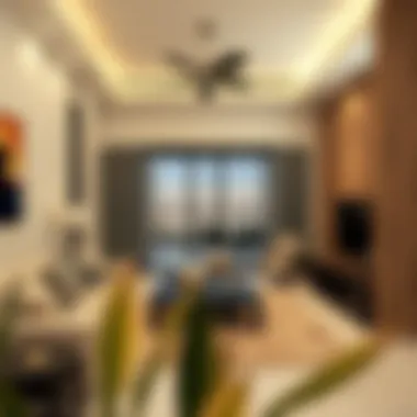 Contemporary Living in Al Ain Modern villa interiors in Al Ain reflecting contemporary living standards.