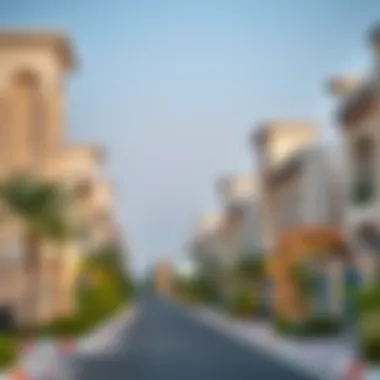 Al Barsha Community Atmosphere Vibrant Al Barsha neighborhood street view