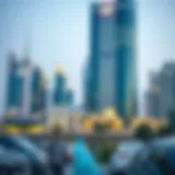 Modern Architecture of Sharjah Skyline view of Sharjah showcasing its modern architecture