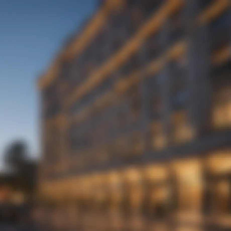 Luxurious exterior of a Two Seasons Hotel showcasing architectural elegance