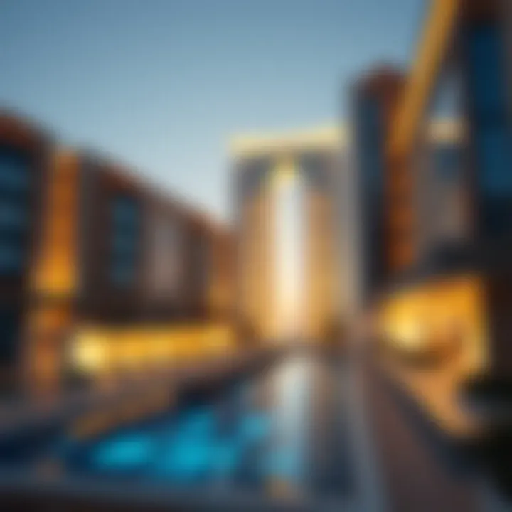 A conceptual image showing the impact of digital identity on real estate transactions