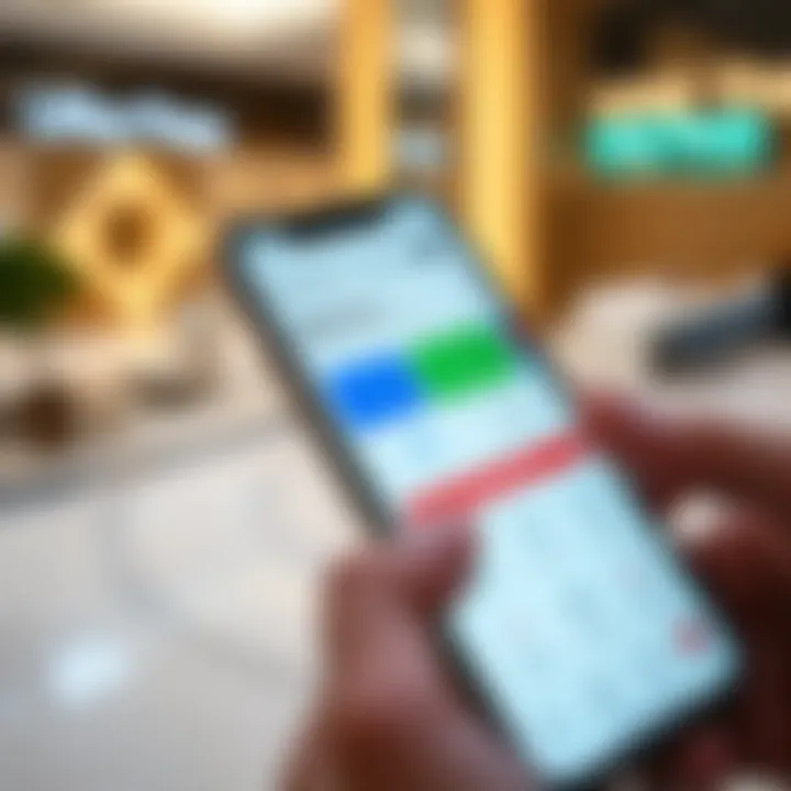 An overview of the UAE Pass interface on a smartphone screen