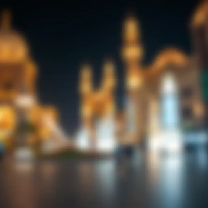 Ramadan Nights: Dubai's Cultural Glow Cultural landmarks lit up during Ramadan