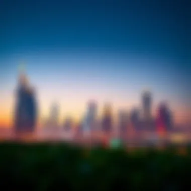 UAE skyline representing relocation