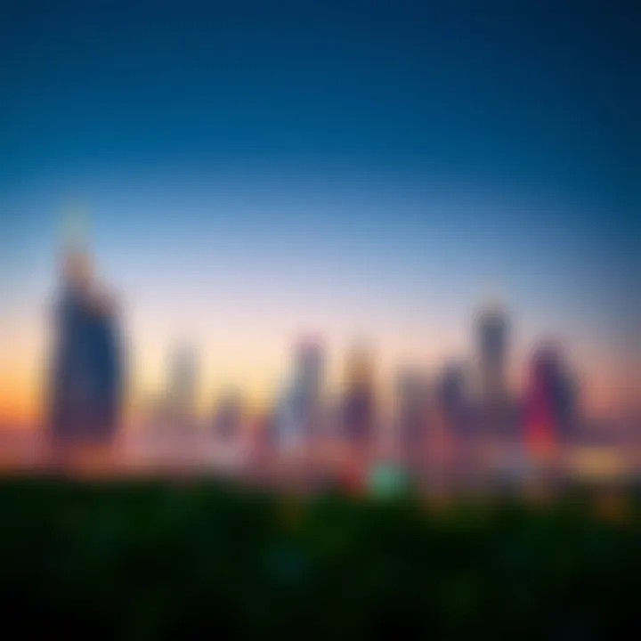 UAE skyline representing relocation