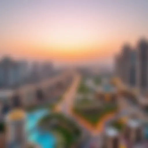 Panoramic View of Emaar South Panoramic view of Emaar South showcasing its prime location within Dubai.