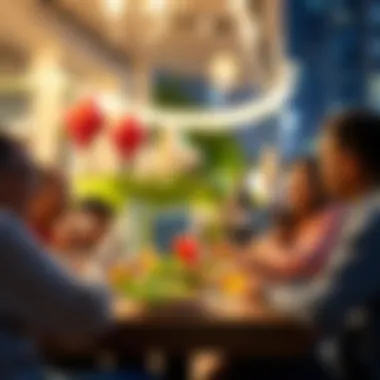 Families enjoying gatherings during local holidays